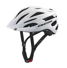 Decathlon CRATONI MTB fietshelm Pacer wit mat aanbieding
