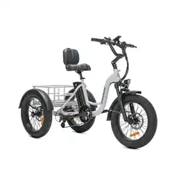 Decathlon JOBOBIKE Triker Elektrische Bakfiets voor Senioren 48V13AH Accu aanbieding