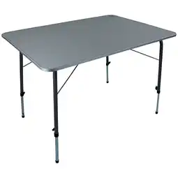 Decathlon Bo-Camp Camping tafel Hoogte verstelbaar 100x70 cm aanbieding