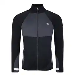 Decathlon Heren Substratum II Core Stretch Midlayer (Zwart/Ebbenhout) aanbieding