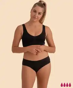 Decathlon Set van 2 menstruatieslips van bamboe met zware vloei aanbieding