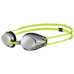 Decathlon Arena Kinder Zwembril Tracks Mirror Zilver/Geel aanbieding
