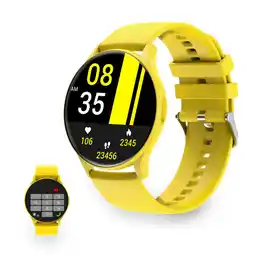 Decathlon KSIX SMARTWATCH CORE AMOLED GEEL LIMITED EDITION aanbieding
