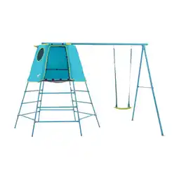 Decathlon Evoluerende portiek speelruimte EXPLORER TOUR H201cm aanbieding