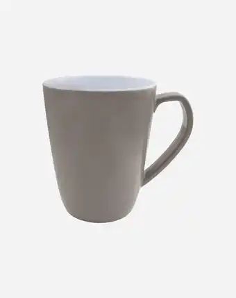 Decathlon Bo-Camp Mok L 100% Melamine Two-Tone 4 stuks Taupe aanbieding