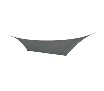 Decathlon Schaduwdoek Ruit Grijs 3,6X3,6M Tarpen Grey aanbieding