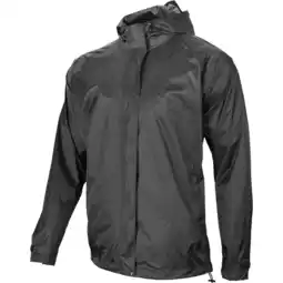 Decathlon Waterdichte Sport Regenjas met Winddicht Ontwerp voor Fietsen Zwart 3XL aanbieding