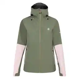Decathlon Dames Assert Waterdicht Jasje (Olivijngroen/Kristalroos) aanbieding