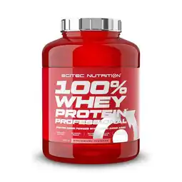 Decathlon Wei-eiwit - 100% Whey Professional (2.350kg) - Aardbei aanbieding