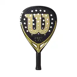 Decathlon Wilson Defy LS V1 padelracket - ZWART - unisex aanbieding