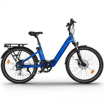 Decathlon UB200 | Ebike veelzijdig met volledige vering | Tot 140 km | Blauw | 26 aanbieding