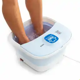 Decathlon Inklapbaar voetenbad met rollers en hydromassage InnovaGoods aanbieding