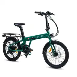 Decathlon Virum 2025 - Opvouwbare ultralichte e-bike 36V 10Ah - Groen aanbieding