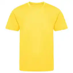 Decathlon Kinderen/Kinderen Gerecycleerd Tshirt (Zonnegeel) aanbieding