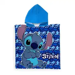 Decathlon Kinderponcho in microvezel Disney Stitch aanbieding