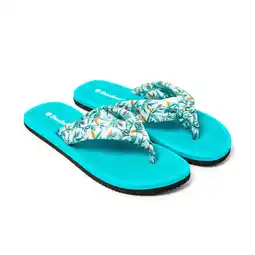 Decathlon Damessandalen Brasileras sandalen turquoise rubberen zool aanbieding