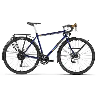 Decathlon Bombtrack Arise Tour - Metallic Blauw aanbieding