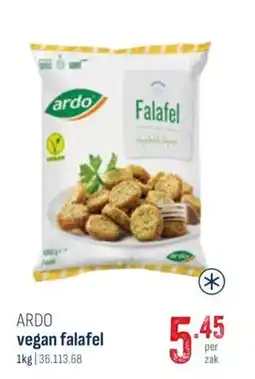 Horeca totaal Ardo vegan falafel aanbieding