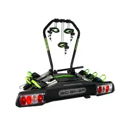 Decathlon Fietsendrager trekhaak GO BIKER SPEED voor 3 fietsen, 15 kg/rail, inklapbaar aanbieding