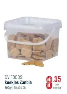 Horeca totaal Dv foods koekjes zanbia aanbieding