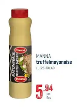 Horeca totaal Manna truffelmayonaise aanbieding