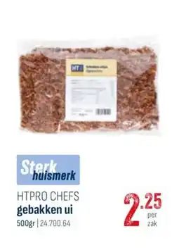Horeca totaal HTPRO CHEFS gebakken ui aanbieding