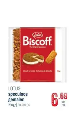 Horeca totaal Lotus speculoos gemalen aanbieding