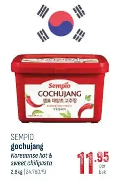 Horeca totaal Sempio gochujang Koreaanse hot & sweet chilipasta aanbieding