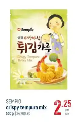 Horeca totaal Sempio crispy tempura mix aanbieding