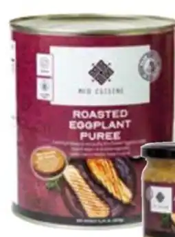 Horeca totaal Med cuisine geroosterde aubergine puree aanbieding