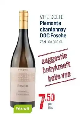 Horeca totaal Vite Colte Piemonte chardonnay DOC Fosche aanbieding