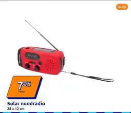 Action Solar noodradio aanbieding