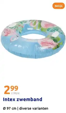 Action Intex zwemband aanbieding