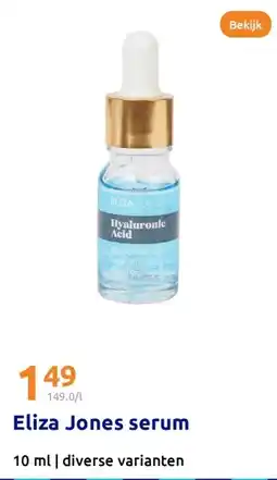 Action Eliza Jones serum aanbieding