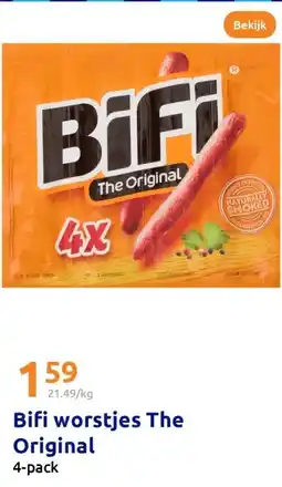 Action Bifi worstjes The Original aanbieding