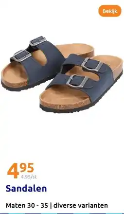 Action Sandalen aanbieding