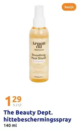 Action The Beauty Dept. hittebeschermingsspray aanbieding