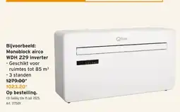 GAMMA Monoblock airco WDH 229 inverter aanbieding