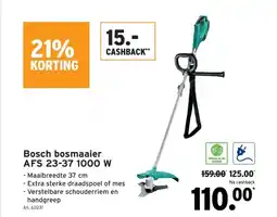 GAMMA Bosch bosmaaier AFS 23-37 1000 W aanbieding