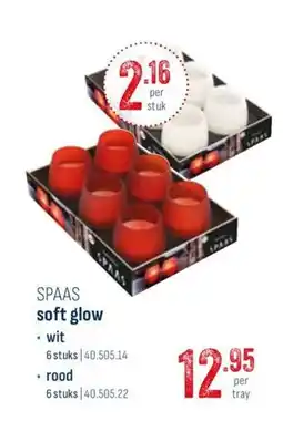 Horeca totaal Spaas soft glow aanbieding