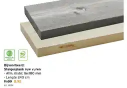 GAMMA Steigerplank ruw vuren aanbieding