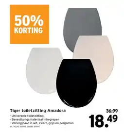 GAMMA Tiger toiletzitting Amadora aanbieding