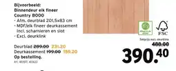 GAMMA Binnendeur eik fineer Country BOO0 aanbieding