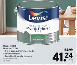 GAMMA Muurverf 2,5 L aanbieding