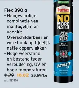 GAMMA Flex 390 g aanbieding