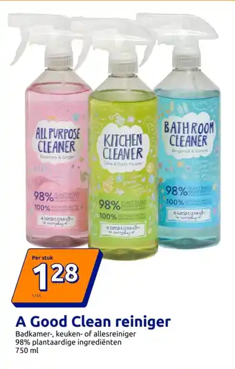 Action A good clean reiniger aanbieding