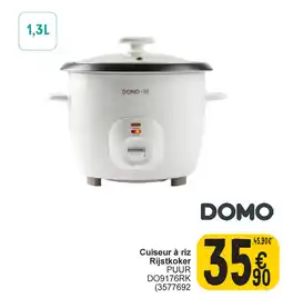 Cora Domo rijstkoker DO9176RK aanbieding
