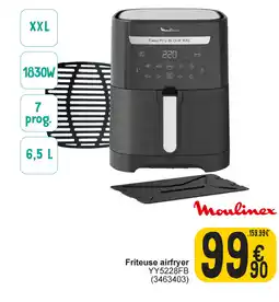 Cora Moulinex Friteuse airfryer YY5228FB aanbieding