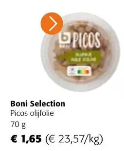 Colruyt Boni selection picos olijfolie aanbieding