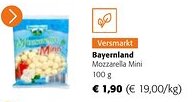 Colruyt Bayernland mozzarella mini aanbieding